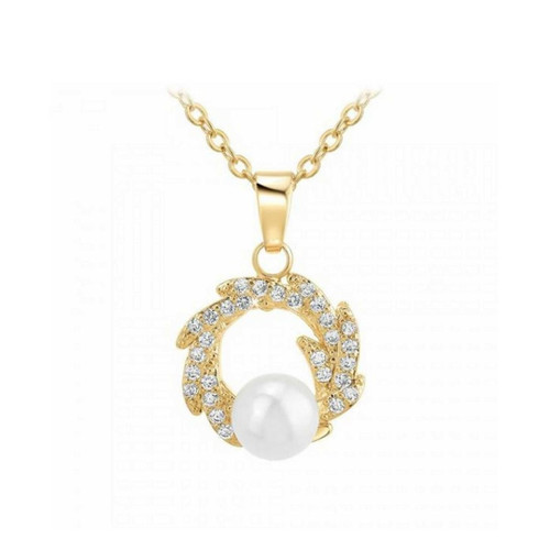 Angèle M Bijoux - Collier femme B2708-DORE  - French Days