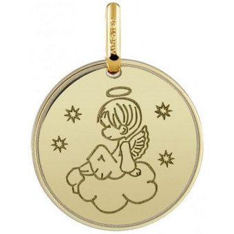 Argyor - Médaille Argyor 1960006 - Médaille Or Jaune H1.6 cm - Bijoux enfant