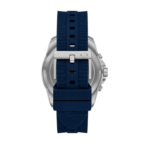 Montre Homme Armani Exchange  - AX1960 Bracelet Silicone Bleu Armani Exchange
