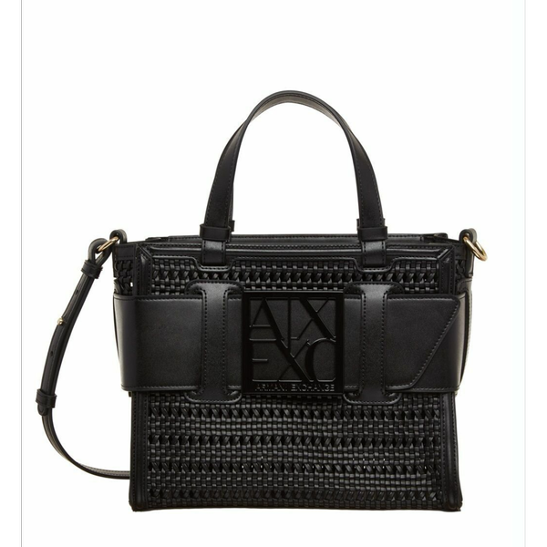 Tote bag medium noir  Noir Armani Exchange Mode femme