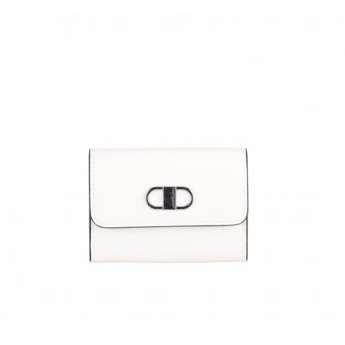 Arthur & Aston - Porte-monnaie en cuir blanc - Toute la Mode femme chez 3 SUISSES