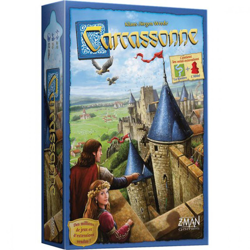 Asmodee - Carcassonne - Jeux de société et puzzles
