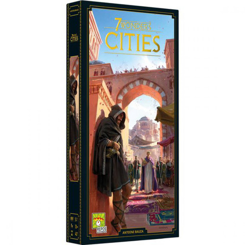 Asmodee - Cities - Extension 7 Wonders nouvelle version - Jeux de société