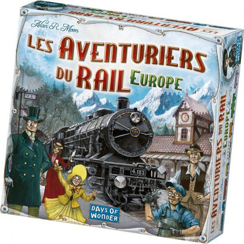 Asmodee - Les Aventuriers du rail Europe - Jeux de société