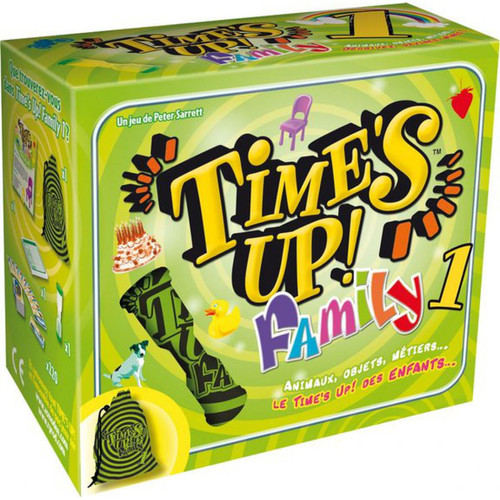 Asmodee - Time's up Family vert - Jeux de société