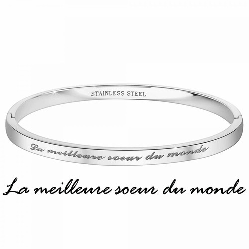 Athème - Bracelet Composé Athème  B2541-07-ARGENT - Montres et Bijoux Femme