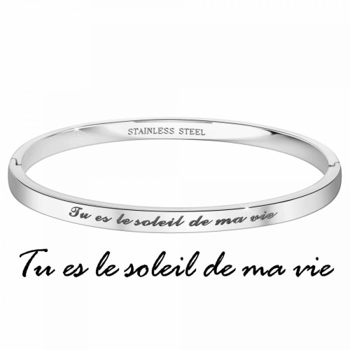 Athème - Bracelet Composé Athème B2541-15-ARGENT - Bijoux femme
