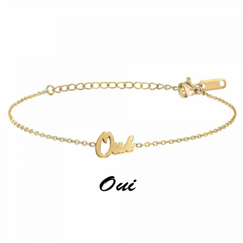 Athème - Bracelet Athème B2694-DORE-OUI - Promo Mode femme
