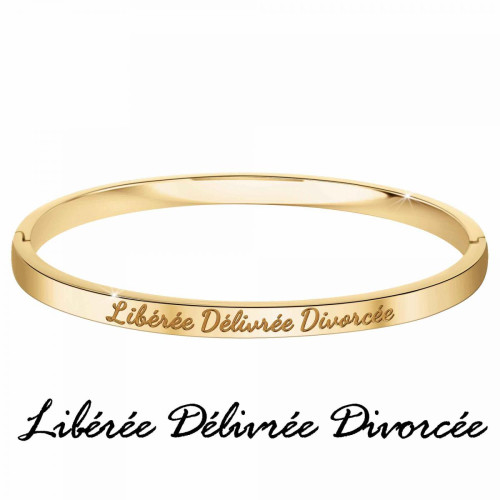 Athème - Bracelet Composé Athème B2803-26-DORE - Promo Bijoux