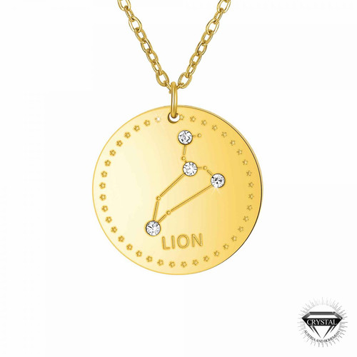 Athème - Collier et pendentif Athème B2449-LION - Montres et Bijoux Femme