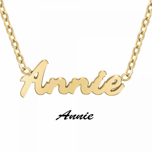 Athème - Collier B2689-DORE-ANNIE  - Cadeau accessoires femme Noel