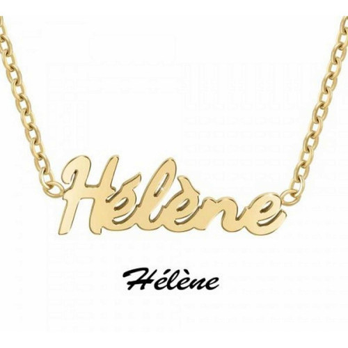 Athème - Collier B2689-DORE-HELENE  - Promo Mode femme