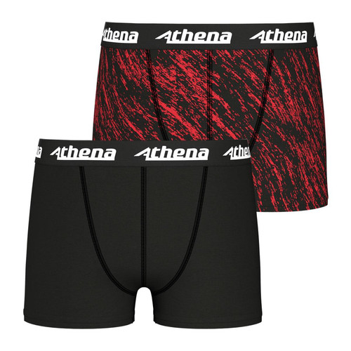 Athéna - Lot de 2 boxers garçon Sport - Promos vêtements garçon