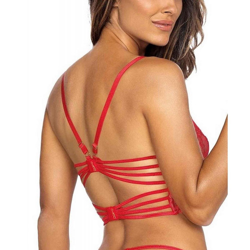 Semi-corset - Rouge Axami lingerie   Axami lingerie
