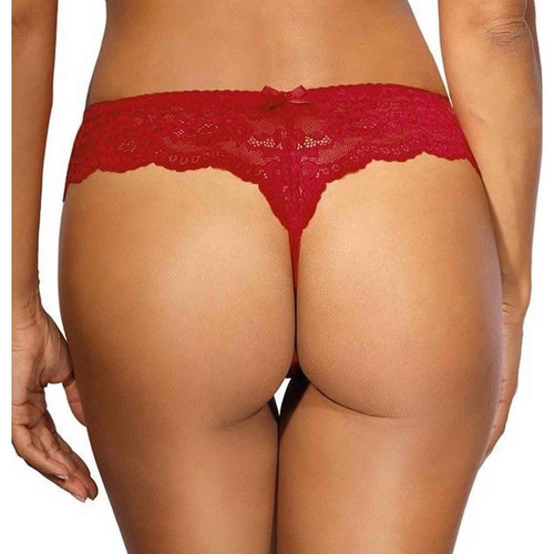 Tanga - Rouge Axami lingerie Axami lingerie