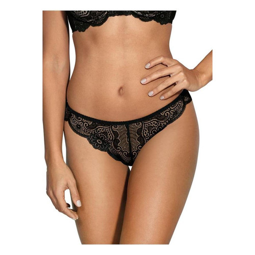 Axami lingerie - Culotte brésilienne Noire - Axami lingerie