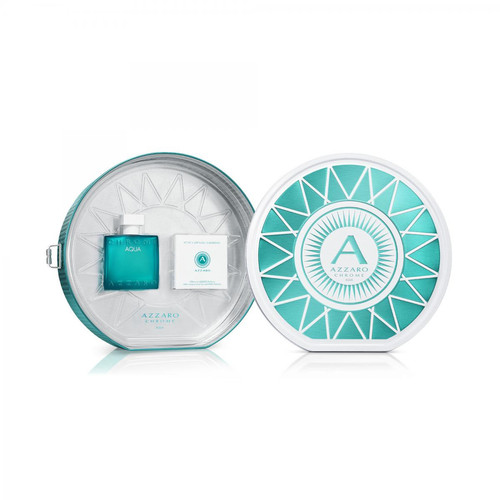 Azzaro Parfums - Coffret Azzaro Chrome Aqua - Eau de Toilette + Lentilles 