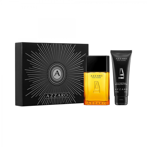 Azzaro Parfums - Coffret Azzaro Pour Homme - Eau de Toilette +  Shampooing - Saint Valentin Beauté femme