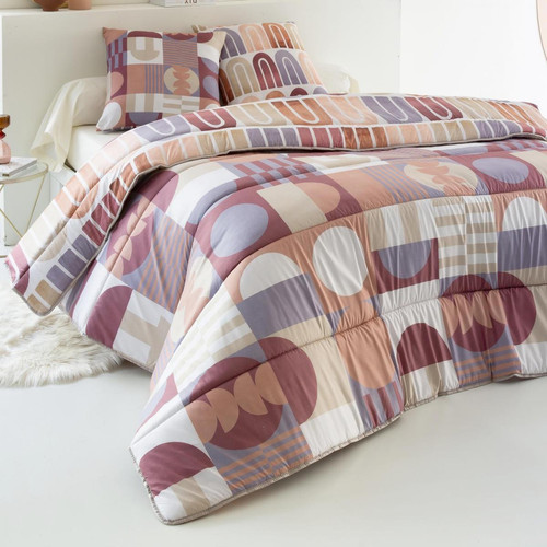 Becquet - Couette légère CURVES multicolore en polyester - Couette, oreiller et alèse