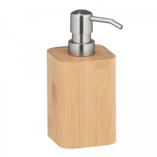Becquet - Distributeur de savon BAMDIS en bambou - Accessoires de salle de bain