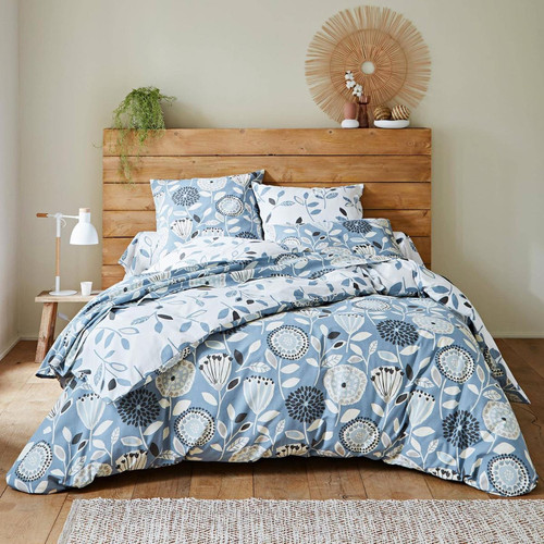 Becquet - Taie d'oreiller sac bleue  - Linge de lit imprime