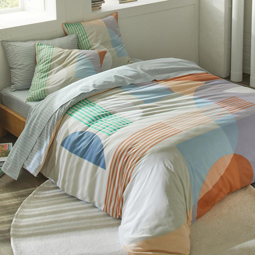 Becquet - Taie d'oreiller sac Multicolore - Linge de lit imprime