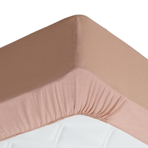 Becquet - Drap-housse grand bonnet - Linge de lit rose