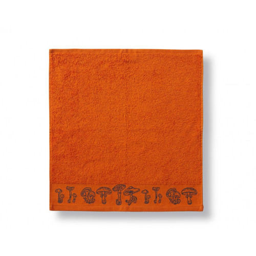 Becquet - Essuie mains BOLET orange en coton - Promo Linge de maison