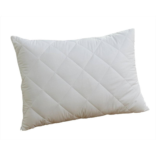 Becquet - Oreiller ergonomique et thermorégulant blanc  - Linge de lit Becquet