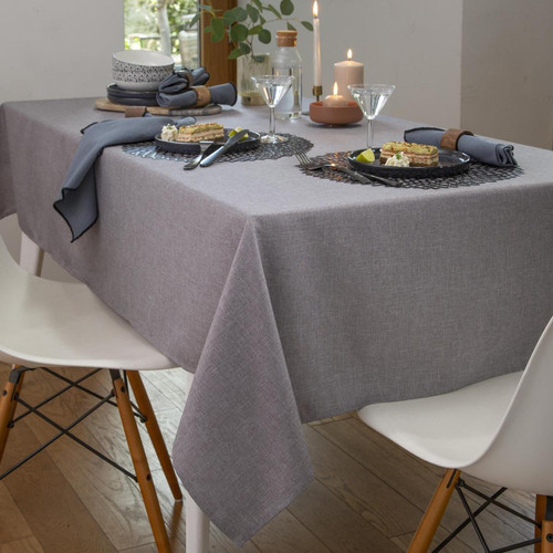 Becquet - BROMENAP 3× Serv table  gris - Promos serviettes de table