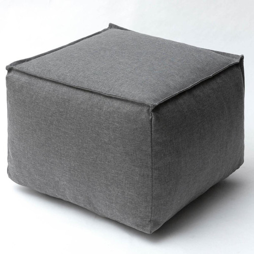 Becquet - Pouf gris chiné outdoor  - Chaise Design