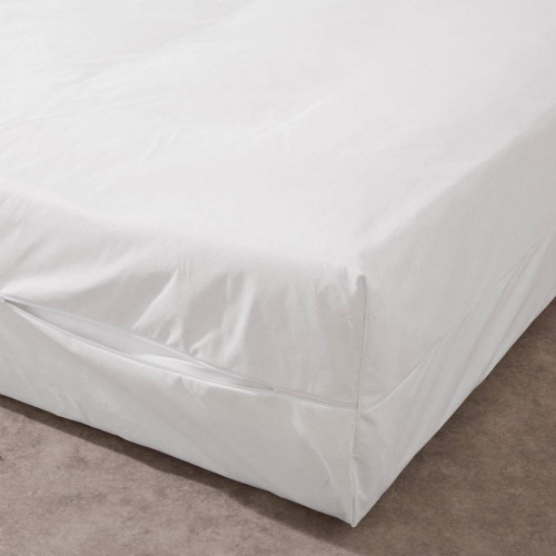 Becquet - Protection de matelas EVOLON 90x190 blanc en polyester - Couvre-Lit Et Jeté De Lit Design