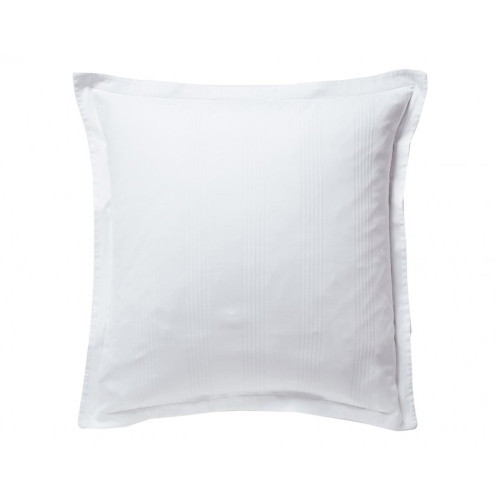 Becquet - Taie d'oreiller réversible blanc en satin de coton - Taies d oreiller blanc
