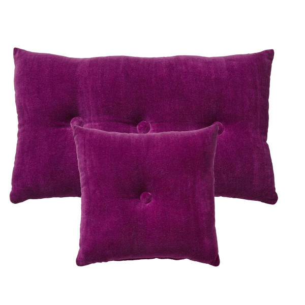 Coussin VELOURS -  violet Becquet Linge de maison