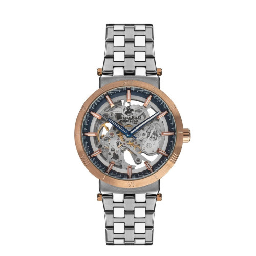 Beverly Hills Polo Club - Montre BBP3133X-590 avec bracelet acier pour homme  - Promos montres