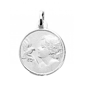 Stella Bijoux - Médaille Ange & Colombe en argent - Medailles