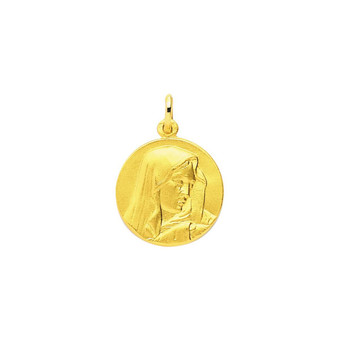 Stella Bijoux - Médaille vierge or 750/1000 jaune (18K) - Naissance et baptême