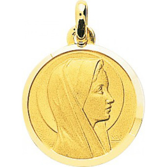 Stella Bijoux - Médaille vierge or 750/1000 jaune (18K) - Naissance et baptême
