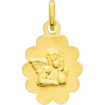 Stella Bijoux - Médaille ange Or 375/1000 jaune  (9K) - Medailles