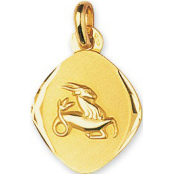 Stella Bijoux - Médaille Signe Astrologique Capricorne Or 375/1000 jaune  (9K) - Stella Bijoux