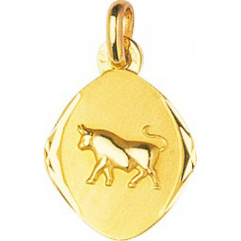 Stella Bijoux - Médaille taureau or 750/1000 jaune (18K) - Medailles