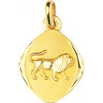 Stella Bijoux - Médaille lion or 750/1000 jaune  (18K) - Naissance et baptême