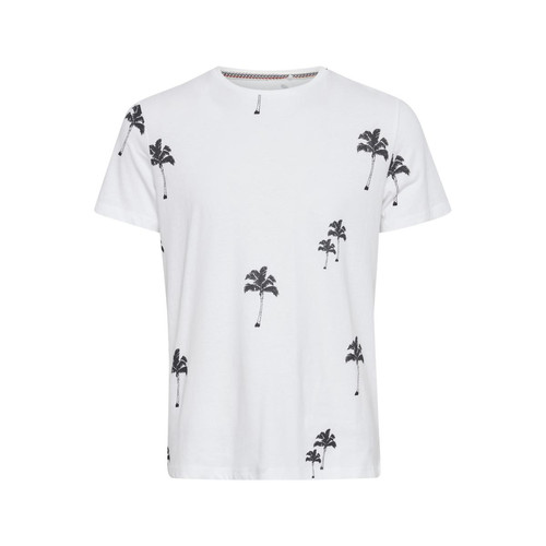 Blend - Tee-shirt Homme imprimé blanc 100% Coton  - T-shirt / Polo homme