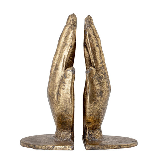 Bloomingville - Cale Livre ANDERS doré en Grès - Statue Et Figurine Design
