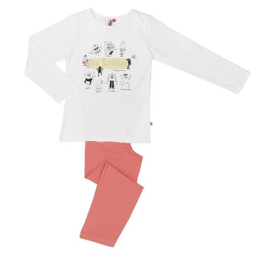 Mon P'tit Dodo - Ensemble Pyjama Filette à colorier  - Pyjama enfant LES ESSENTIELS ENFANTS