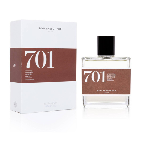 N°701 Eucalyptus Coriandre Cyprès Eau de Parfum Bon Parfumeur