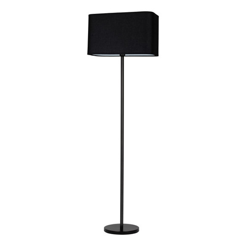 Britop Lighting - Lampadaire Cadre 1xE27 Max.40W Noir/Noir PVC/Noir - Lampes sur pieds Design