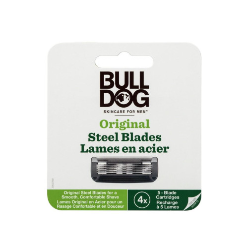Bulldog - Pack 4 Recharges De Lames - Sélection cadeau de Noël Soins homme