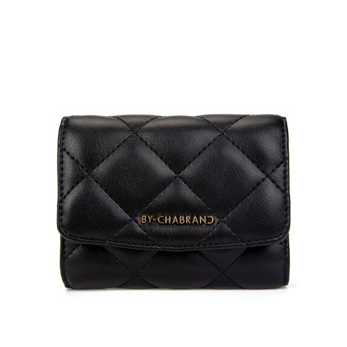 By Chabrand - Portefeuille noir pour femme - Maroquinerie By Chabrand