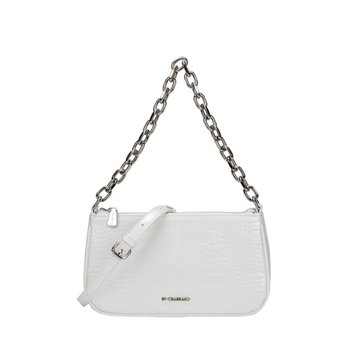 By Chabrand - Sac porté travers blanc effet croco - Maroquinerie By Chabrand